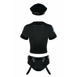 Police Set Costume S/M Obsessive
