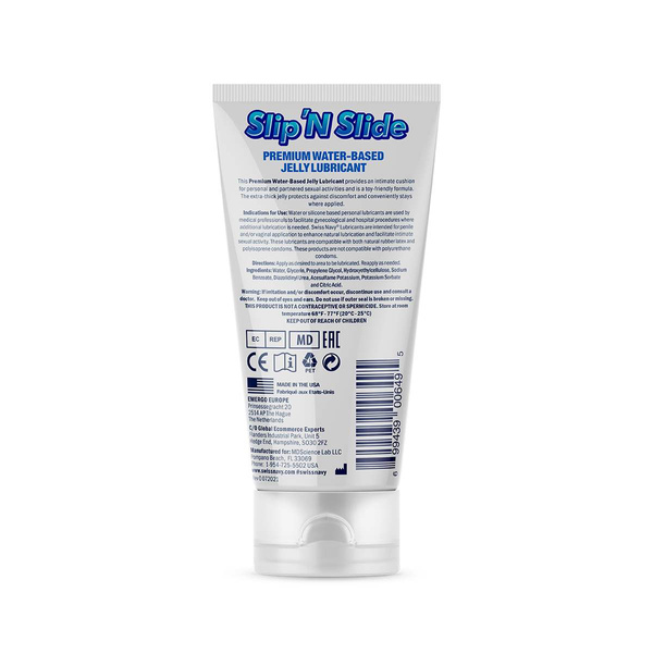 Slip 'N Slide Jelly Lubricant 148ml Swiss Navy