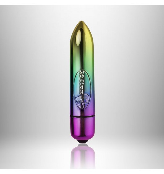 Wibrator Coloured Ro-80 Mm Rainbow Rocks-Off