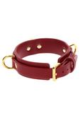 Taboom D-Ring Collar Deluxe Red
