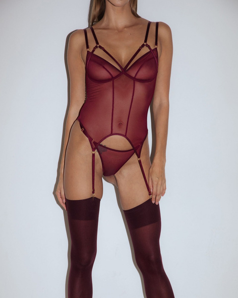 Alita Burgundy Body M/L Promees