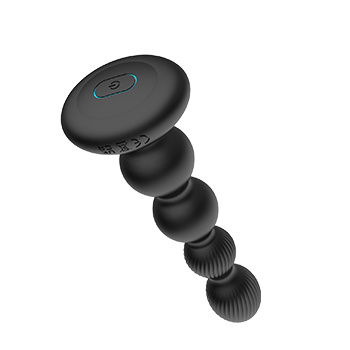 Koraliki Analne Tornado Rotating Beaded Probe Black Nexus