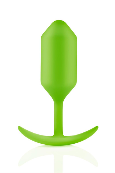 Korek analny Snug Plug 3 Lime b-Vibe
