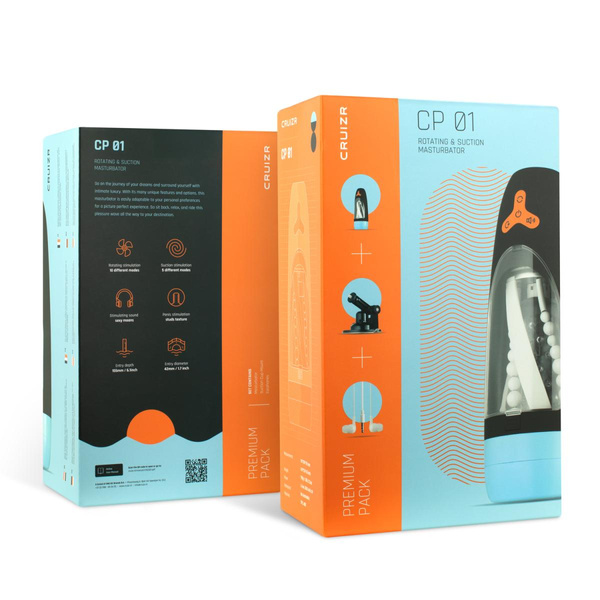 Cruizr CP01 Rotating And Sucking Masturbator