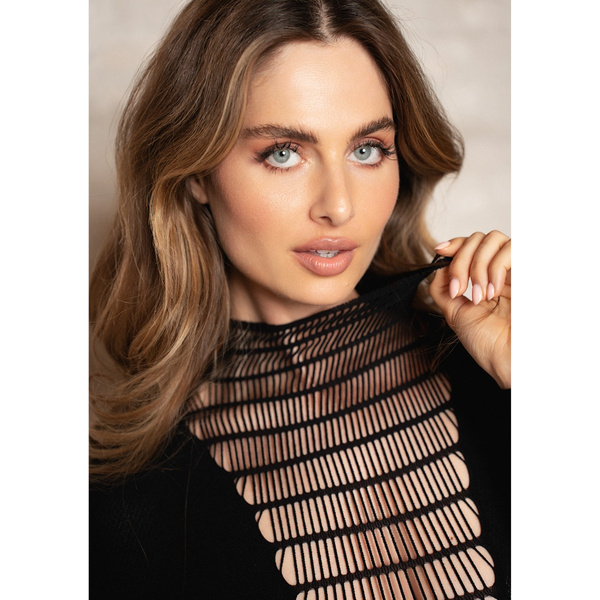 Bodystocking Kalyke Xxiii With Turtleneck Black Os Le Désir