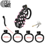 FlexiSpike Chastity Cage Size 4 CELLMATE