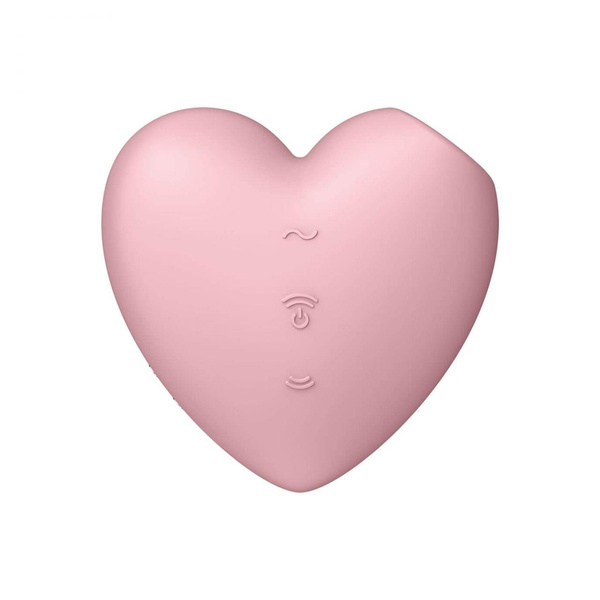 Stymulator łechtaczki Cutie Heart Light Red Satisfyer