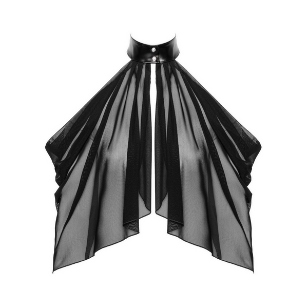 Top F349 Opium Bolero XXL Noir Handmade