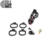 Centurion Chastity Cage Black Size 2 CELLMATE