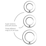 Zestaw pierścieni erekcyjnych Remix Trio Romp