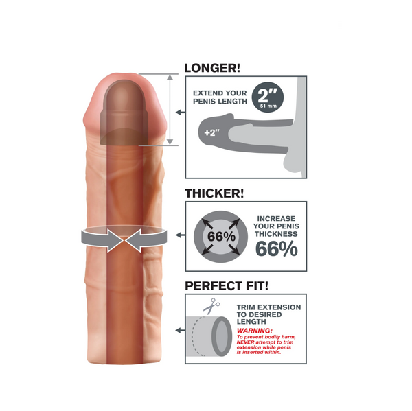  Fantasy X-tensions Mega 2" Extension Light