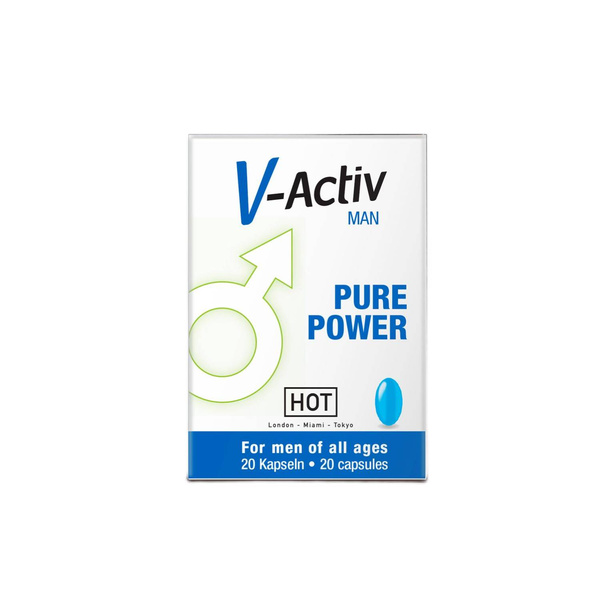 Suplement dla mężczyzn V-Activ Caps for men 20 Caps Hot