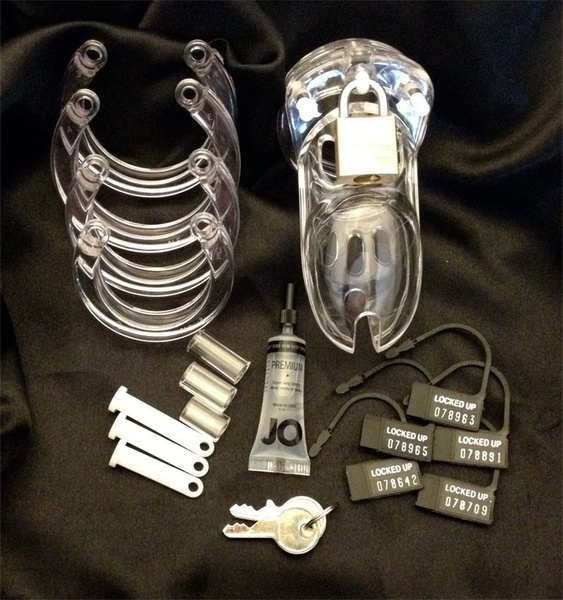 CB-3000 clear Chastity Cage