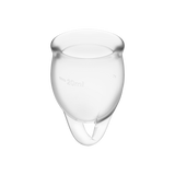 Kubeczki Menstruacyjne Feel Confident Menstrual Cupset Satisfyer