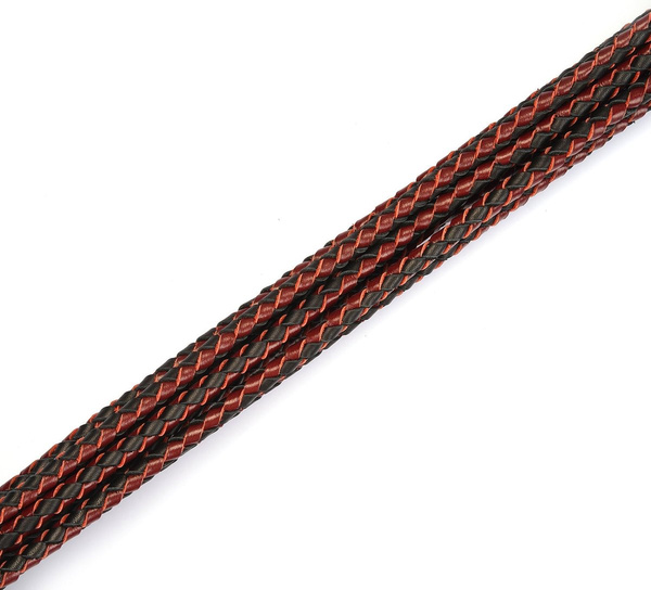 Pejcz Wine Red and Black Leather Cat O Nine Tails Liebe Seele