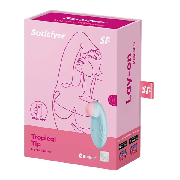 Stymulator łechtaczki Tropical Tip light blue Satisfyer