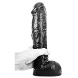 Dildo AB34 Bratwurst 24 x 6.5cm All Black 