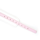 Liebe Seele White & Pink Fairy Goat Leather Collar