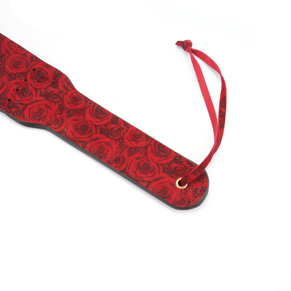 Packa Kinbaku Ukiyoe Red Rosy Lamb Leather Tawse Liebe Seele