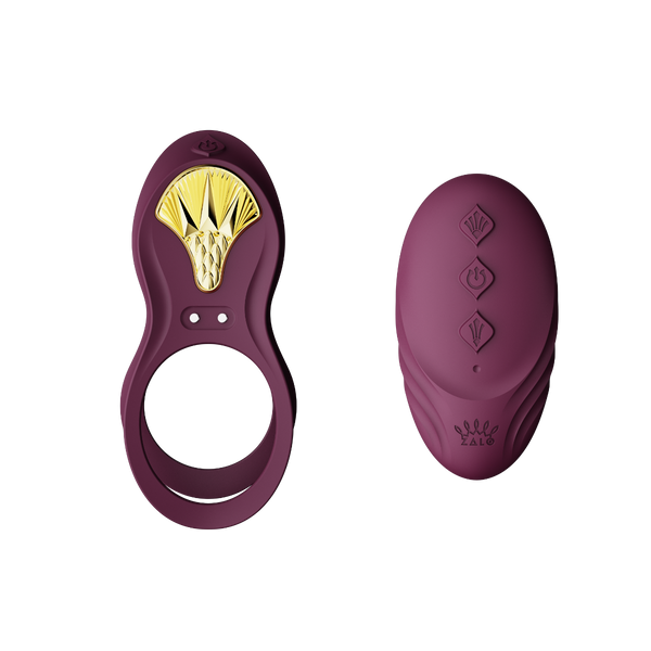 Pierścień Erekcyjny Bayek Velvet Purple Zalo