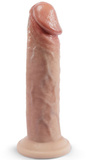 Dildo 19 cm Premium Real Skin Model 2 (7,5") Flesh Silexd