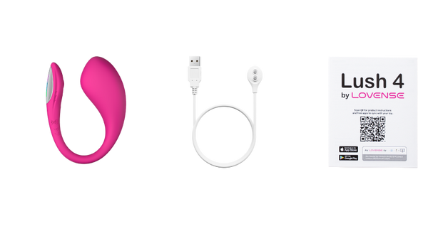 Lovense app-controlled egg vibrator Lush 4