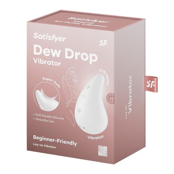 Stymulator łechtaczki Dew Drop white Satisfyer