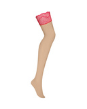 Obsessive Cupide Desir lace stockings S/M
