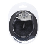 Ouch! Heavy-duty Fluffy Handcuffs Black
