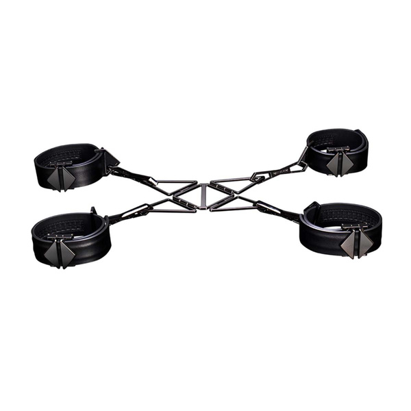 Uprząż Bondage Hogtie Set Black LOCKINK
