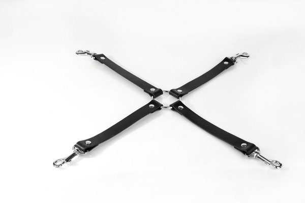 Black Hogtie Connector Primal Bond Whips