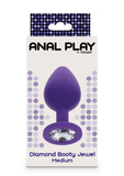 Korek Analny Toyjoy Anal Play Diamond Booty Jewel Medium Purple TOYJOY