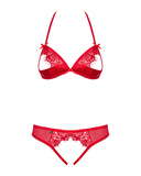 870-Sec-3 Komplet 2-Częściowy Czerwony L/Xl Obsessive