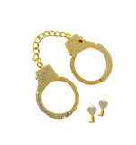 Kajdanki Diamond Wrist Cuffs Gold Taboom