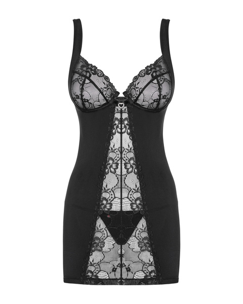 Koszulka Ze Stringami Heartina L/Xl Obsessive