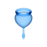 Kubeczki Menstuacyjne Feel Good Menstrual Cup Set Satisfyer