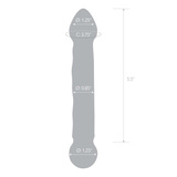 Szklane Dildo Ze Stymulującą Teksturą Full Tip Textured S Dildo Glas