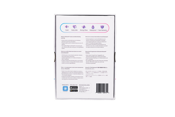 Pierścień Erekcyjny Sterowany Aplikacją Diamo Lovense