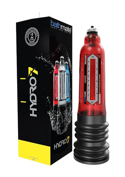 Pompka Wodna Do Powiększania Penisa Hydro7 Brilliant Red Bathmate