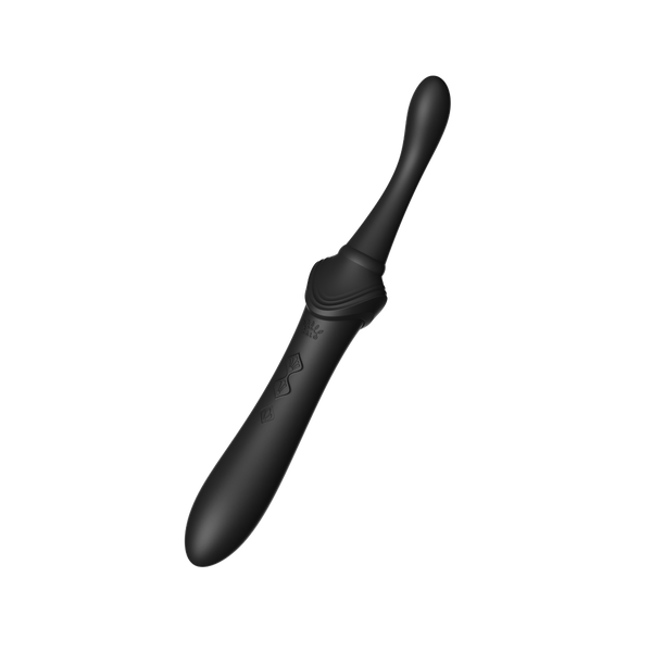 Multifunctional Vibrator Bess 2 Obsidian Black Zalo