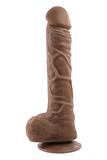 Dildo 25 Cm Flexskin Poseable True Feel Dark Gender X