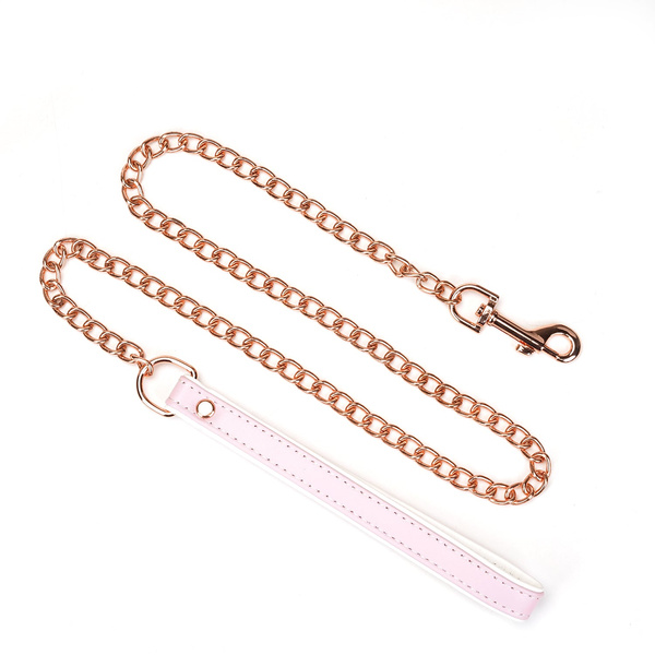 Liebe Seele White & Pink Fairy Goat Leather Collar