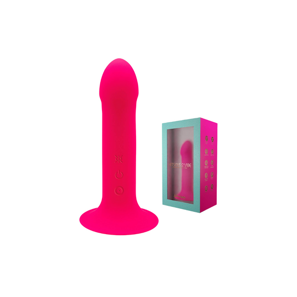 Wibrujące Dildo Premium Hitsens 2 Vibe Pink Adrien Lastic