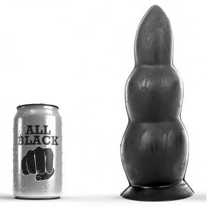 Anal plug AB37 Mamba 20 x 8,5 cm All Black
