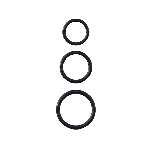 Fantasy C-Ringz Silicone 3-Ring Stamina Set