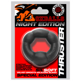 Pierścień erekcyjny THRUSTER cockring Night Edition Oxballs