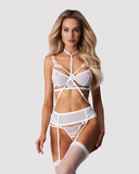 Komplet 3-Częściowy Premisis White S/M Premium Obsessive