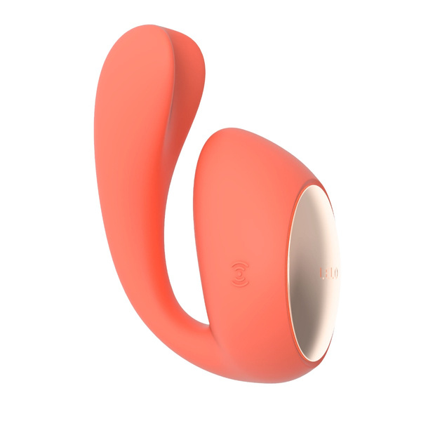 G-Spot and Clitoral Vibrator Ida Wave Coral Red Lelo