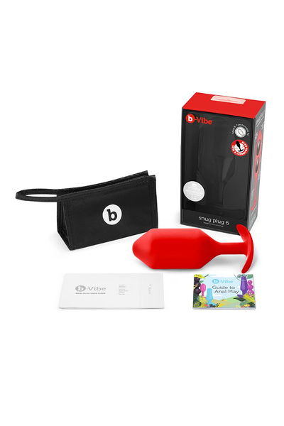 Korek analny Snug Plug 6 Red b-Vibe