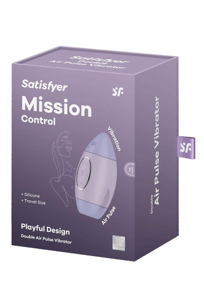 Clitoral Stimulator Mission Control Violet Satisfyer
